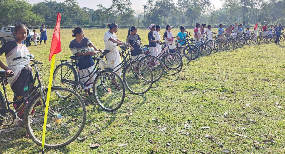 World Hoolock Gibbon Day observed in Barekuri with cycling event