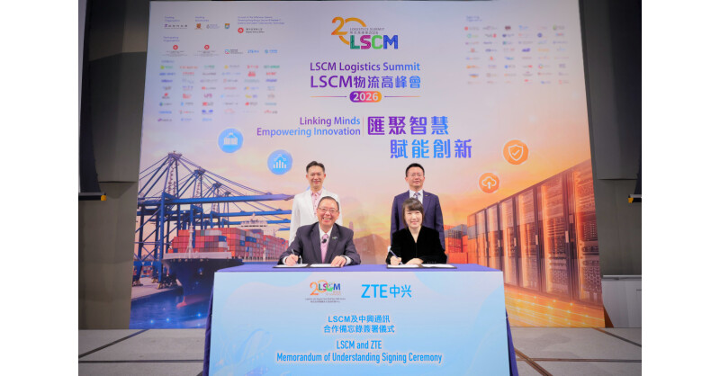 ZTE Hong Kong and LSCM Sign Memorandum of Understanding to Advance Hong Kong’s Digital and Intelligent Development